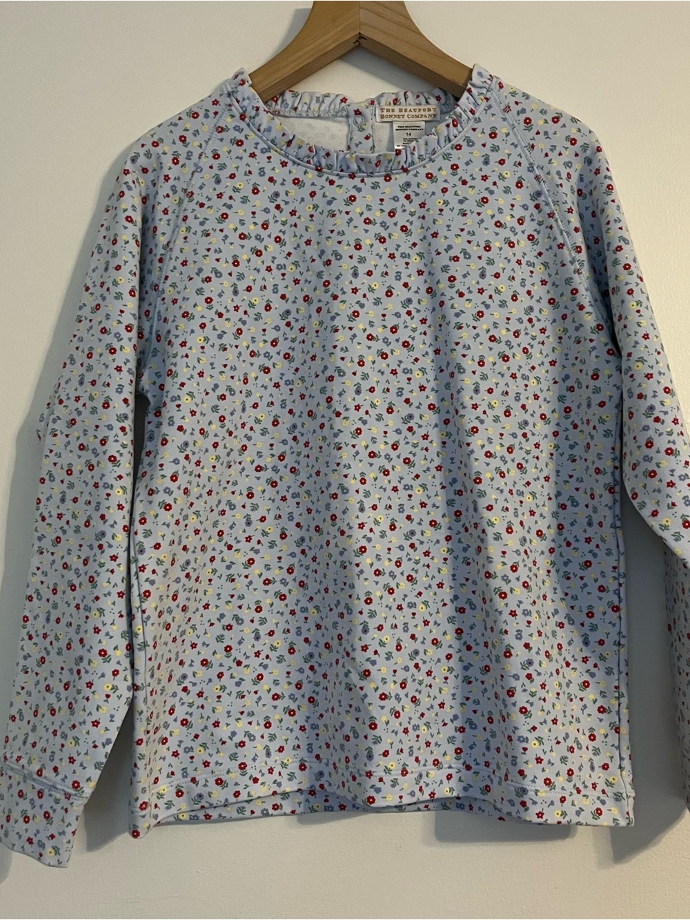 The Beaufort Bonnet Company Cassidy Comfy Crewneck top size 14